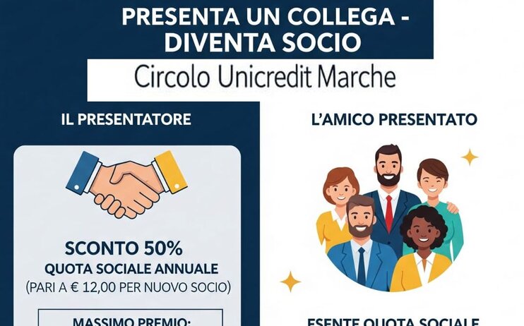 PRESENTA UN COLLEGA - DIVENTA SOCIO